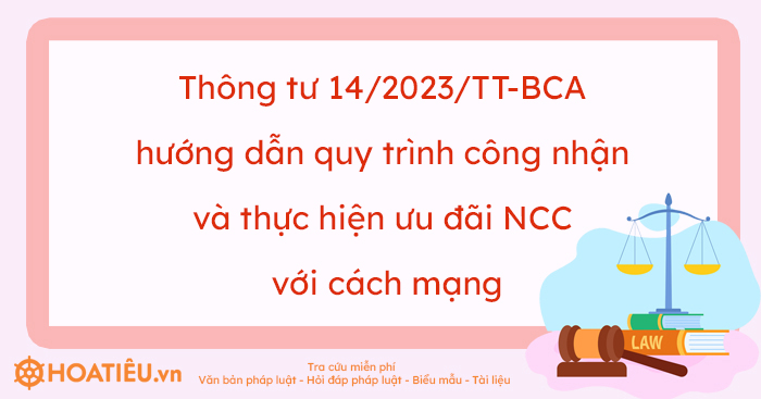 Nội dung Thông tư 14/2023/TT-BCA 