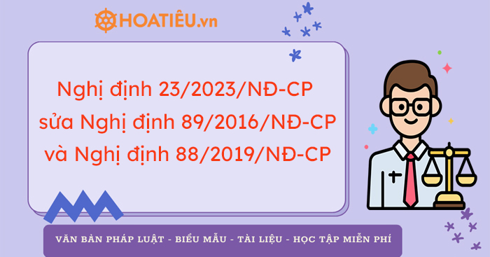 Nội dung Nghị định 23/2023/NĐ-CP