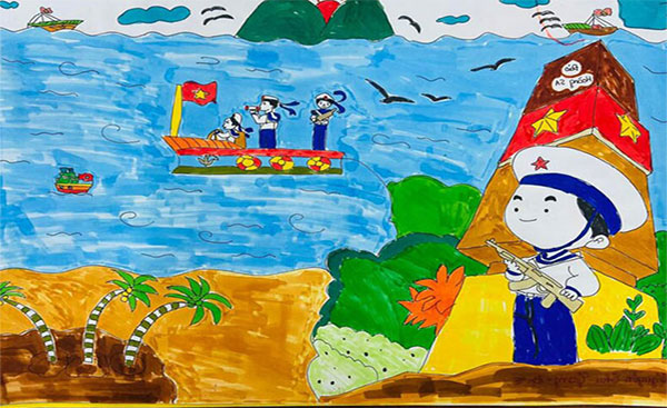 Vẽ tranh Thế giới muôn màu