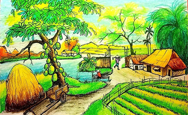 Thế giới muôn màu vẽ tranh