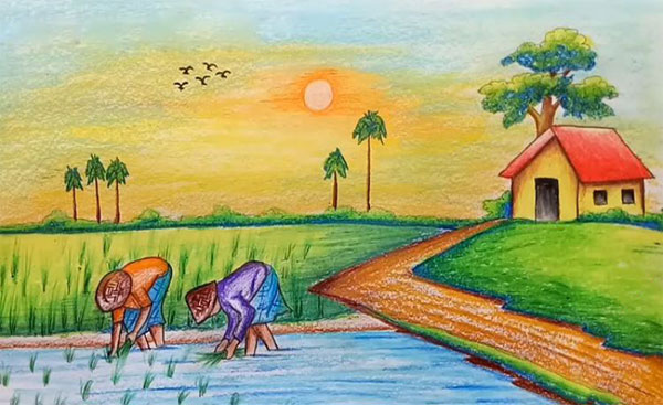  Vẽ tranh về thiên nhiên ý nghĩa