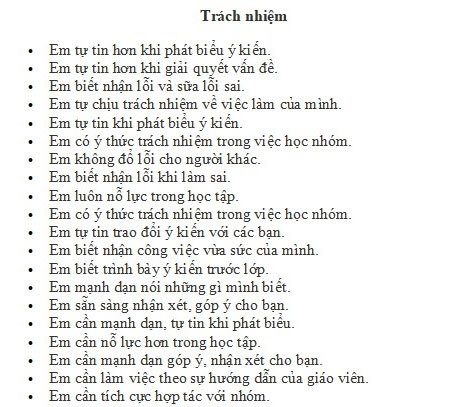 Cách ghi nhận xét học bạ lớp 3 theo Thông tư 27