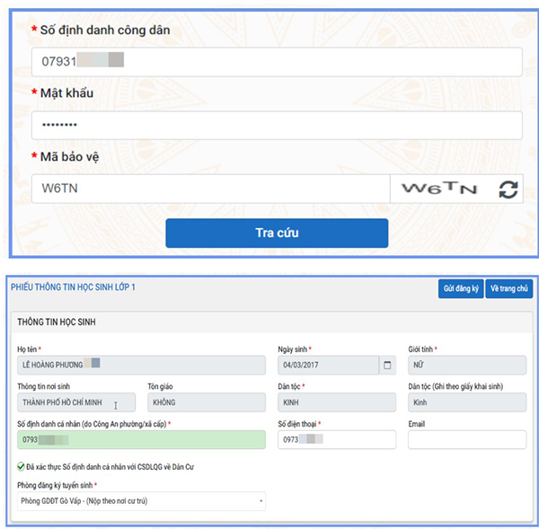 Cách đăng ký trực tuyến vào lớp 1 Tp HCM 2023