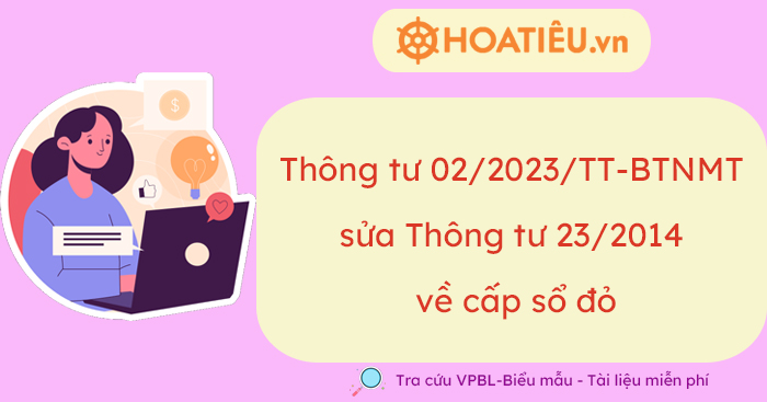 Thông tư 02/2023/TT-BTNMT