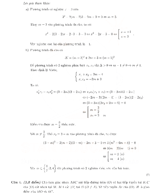 Đáp án đề thi phổ thông năng khiếu môn Toán không chuyên 2023