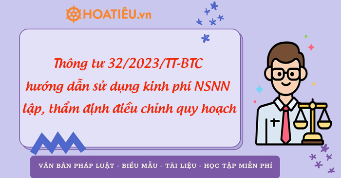 Nội dung Thông tư 32/2023/TT-BTC