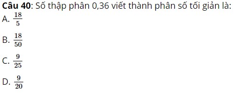 Đề thi vào lớp 6 môn Toán trường Marie Curie