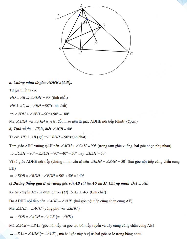  Đáp án đề thi môn Toán vào 10 tỉnh Quảng Trị 2023