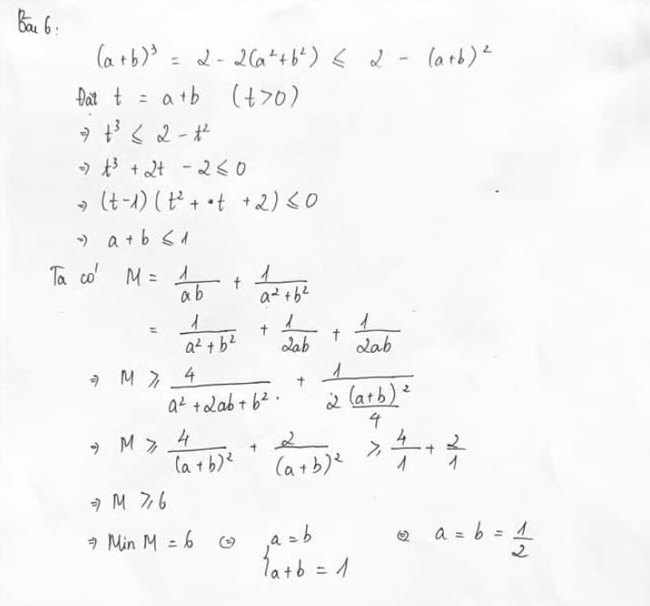 Đáp án đề thi tuyển sinh lớp 10 Hải Phòng môn Toán 2023