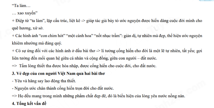 Đáp án đề thi tuyển sinh lớp 10 môn Văn Huế 2023