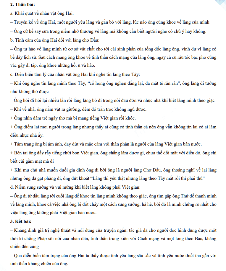 Đáp án đề thi vào 10 môn Văn An Giang 2023