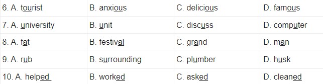 Đề thi vào lớp 6 môn Tiếng Anh trường Marie Curie 2023 có đáp án