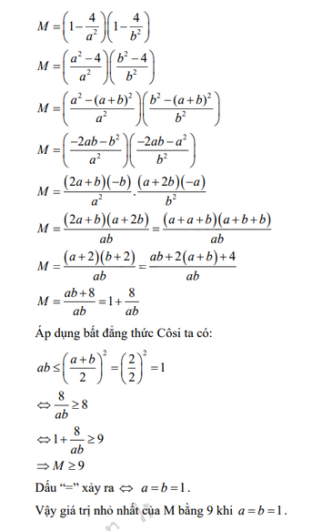 Đáp án đề thi tuyển sinh vào 10 Ninh Thuận môn Toán 2023