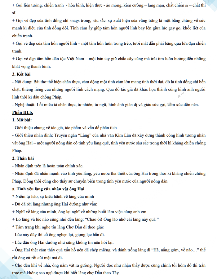 Đáp án đề thi tuyển sinh lớp 10 môn Văn chuyên KHTN 2023