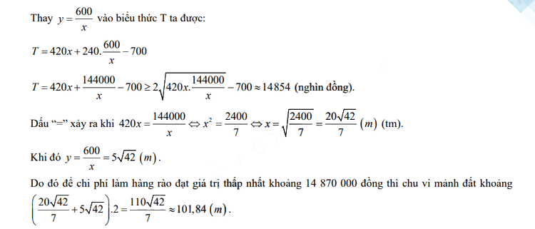 Đáp án đề Toán thi vào 10 Khánh Hòa 2023