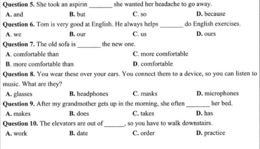 Đề thi Tiếng Anh vào lớp 6 Nguyễn Tất Thành 2023