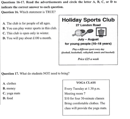 Đề thi Tiếng Anh vào lớp 6 Nguyễn Tất Thành 2023