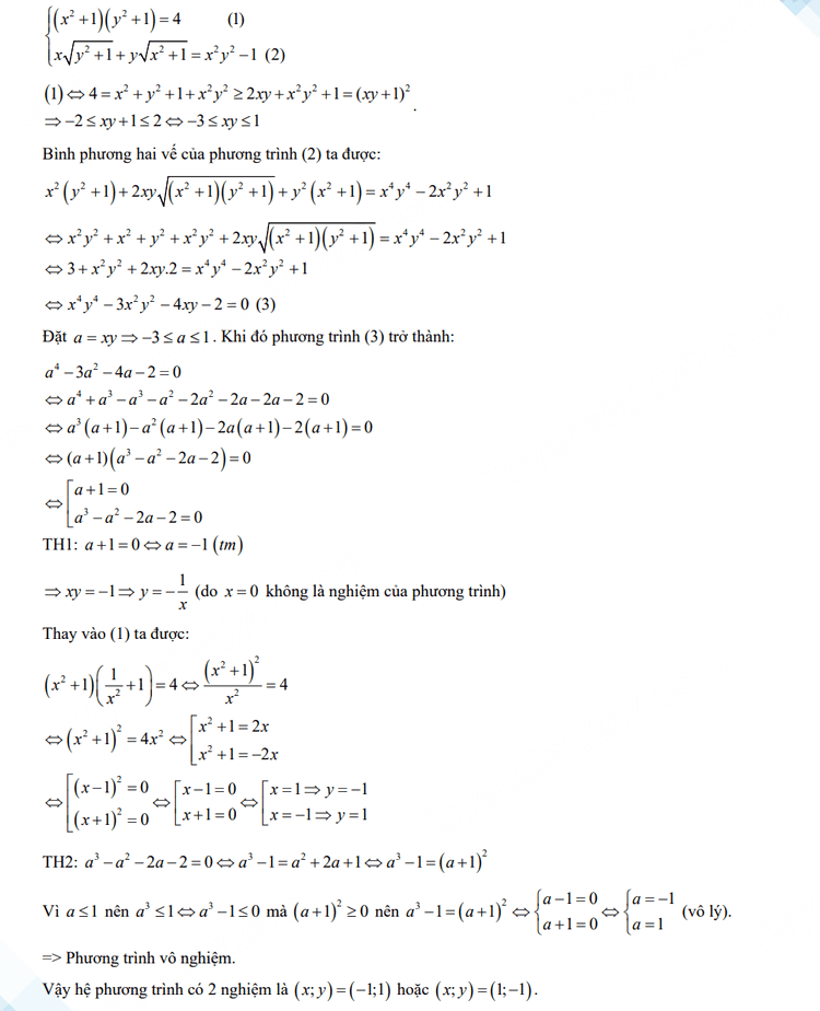 Đáp án đề Toán Nghệ An 2023