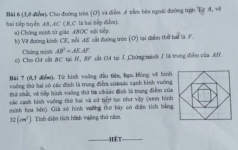 Đề thi Toán vào lớp 10 2023 tỉnh Bình Thuận