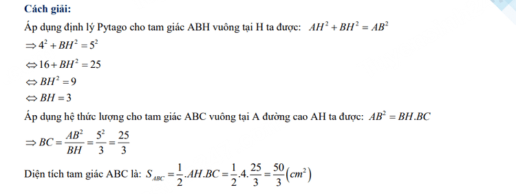 Đáp án đề thi tuyển sinh môn Toán Hà Tĩnh 2023