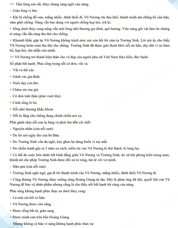 Đáp án đề thi tuyển sinh lớp 10 môn Văn Quảng Bình 2023