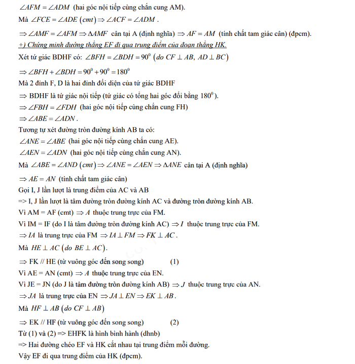 Đáp án đề thi tuyển sinh lớp 10 môn Toán Lạng Sơn 2023