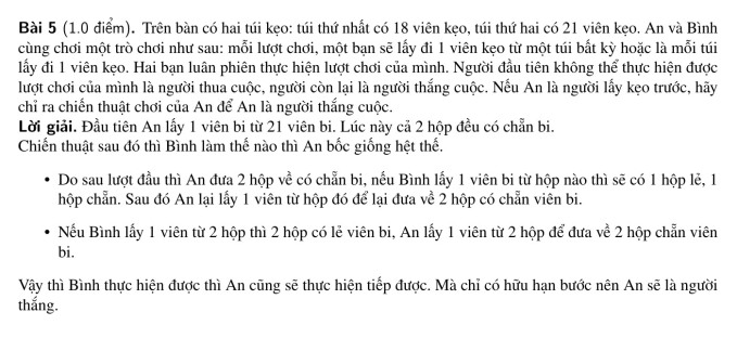 Đáp án đề Toán thi vào lớp 10 chuyên Tin Hà Nội 2023