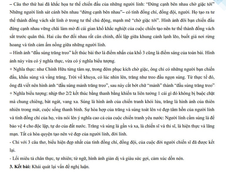 Đáp án đề thi vào 10 môn Văn Kiên Giang 2023