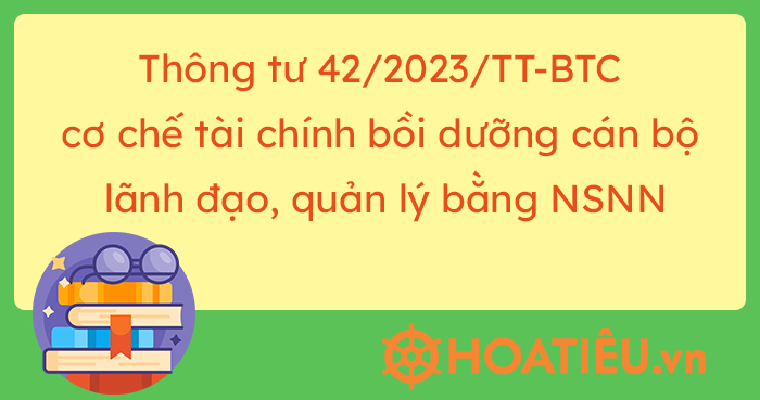 Thông tư số 42 2023 BTC