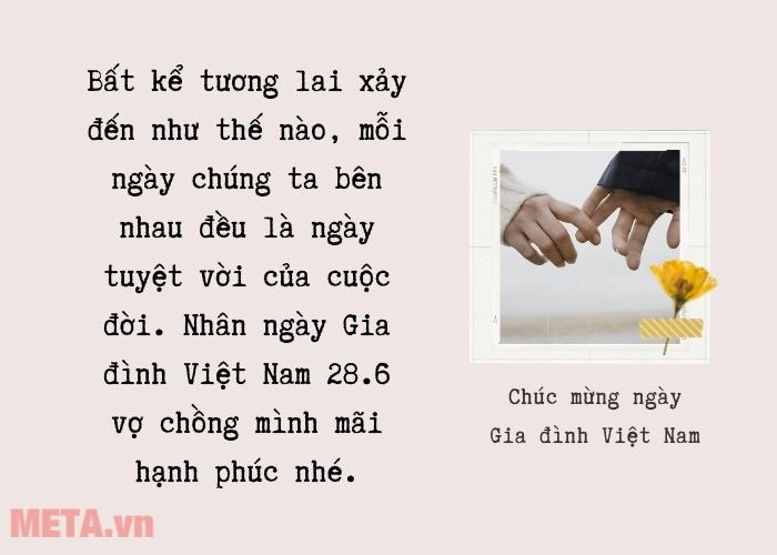 Tải Thiệp chúc mừng vợ chồng ngày Gia đình Việt Nam