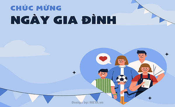 Làm thiệp đẹp về gia đình hạnh phúc 