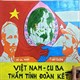 Vẽ tranh tình hữu nghị Việt Nam - Cuba đơn giản, đẹp nhất