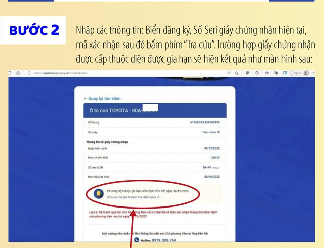 Gia hạn đăng kiểm Online
