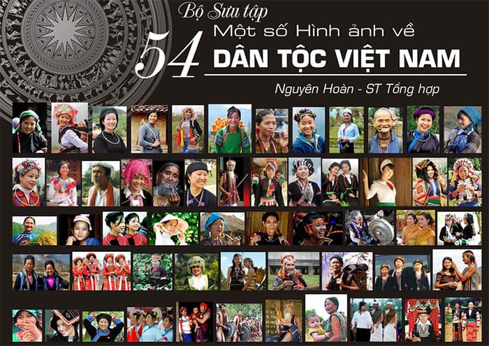 Hình ảnh 54 dân tộc việt nam