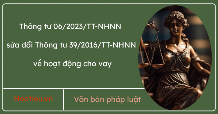 Thông tư 06/2023/TT-NHNN