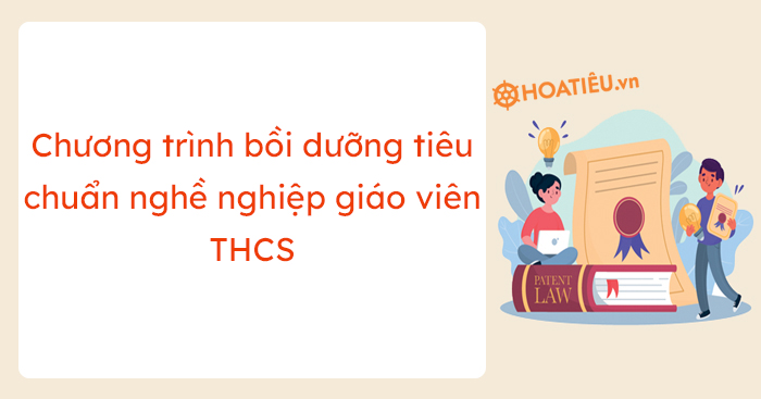 Ban hành chương trình bồi dưỡng chuẩn CDNN giáo viên THCS