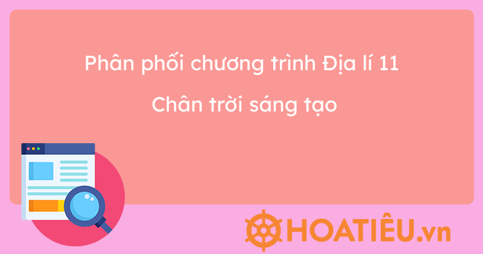 PPCT môn Địa lí lớp 11 Chân trời sáng tạo