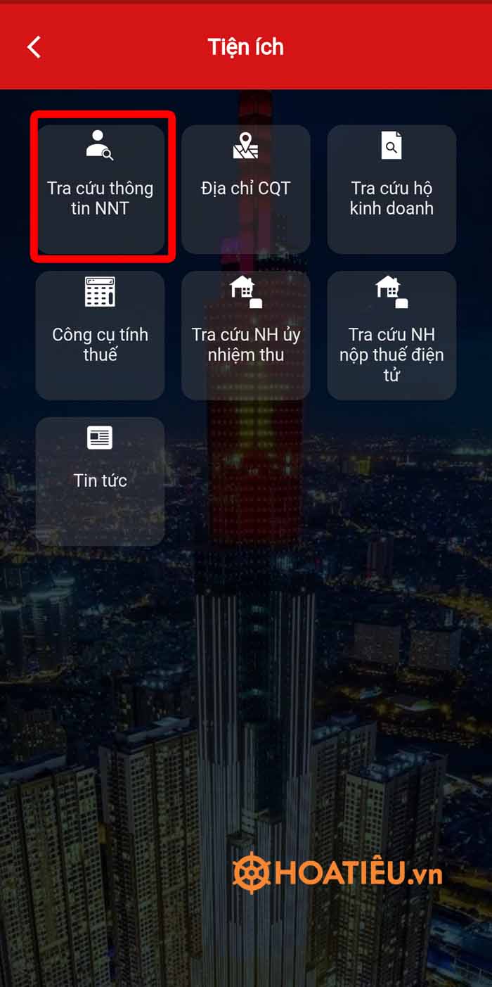 Tra cứu mã số thuế online bằng CMND, CCCD