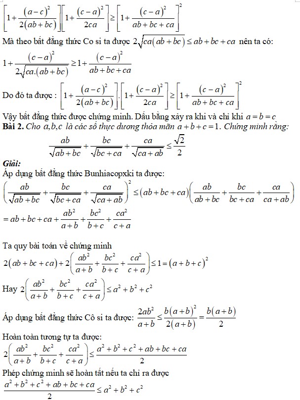 Chuyên đề Toán 9 có đáp án