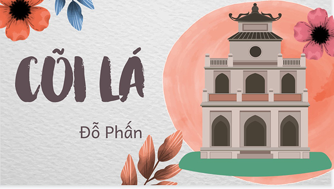 Giáo án điện tử bài Cõi lá