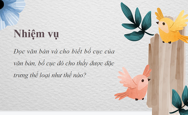 Giáo án điện tử bài Cõi lá