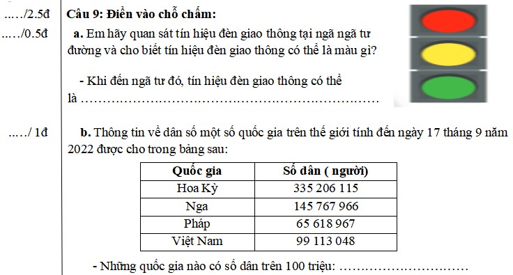 Đề thi Toán lớp 4 Học kì 1 Kết nối tri thức