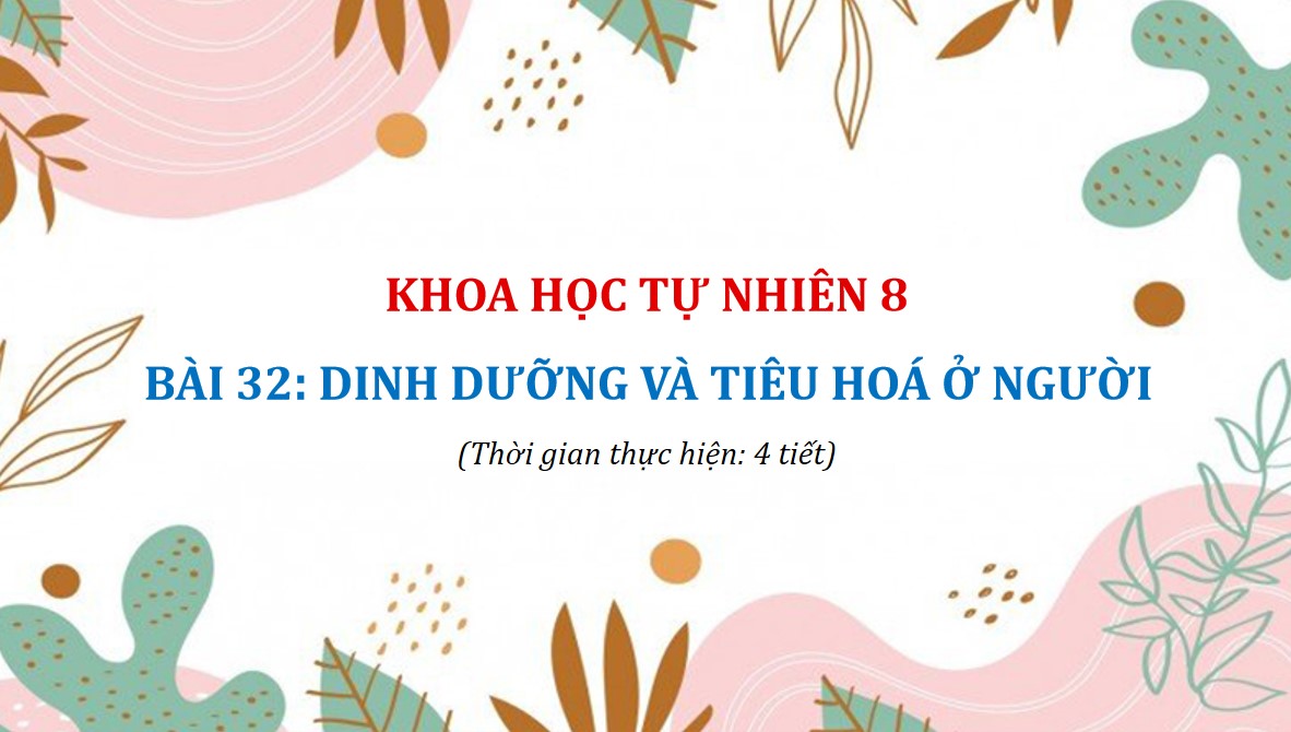 Giáo án điện tử Sinh học 8 KNTT bài 32