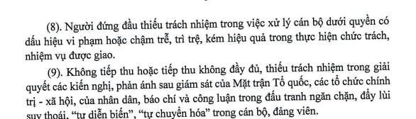 Hà Nội công bố 21 biểu hiện nhận diện cán bộ vi phạm kỷ luật