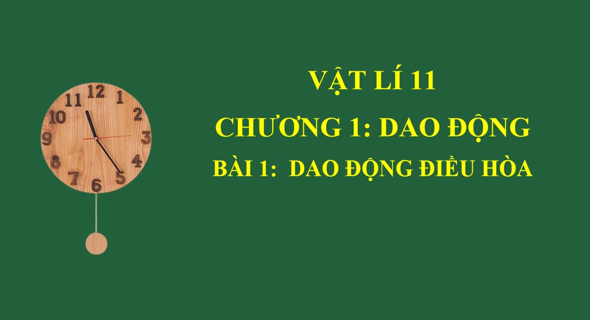 Giáo án PowerPoint Vật lí 11 KNTT bài 1