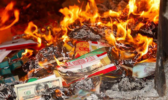 Bài cúng đốt mã Rằm tháng 7