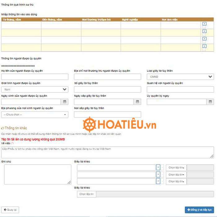 Hướng dẫn khai lý lịch tư pháp online mới nhất