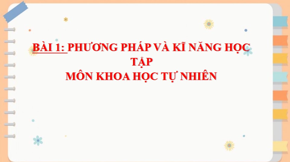 Bài giảng điện tử lớp 7 môn Hóa học Kết nối tri thức