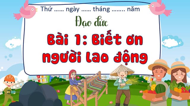 Giáo án Powerpoint Đạo đức 4 Kết nối tri thức