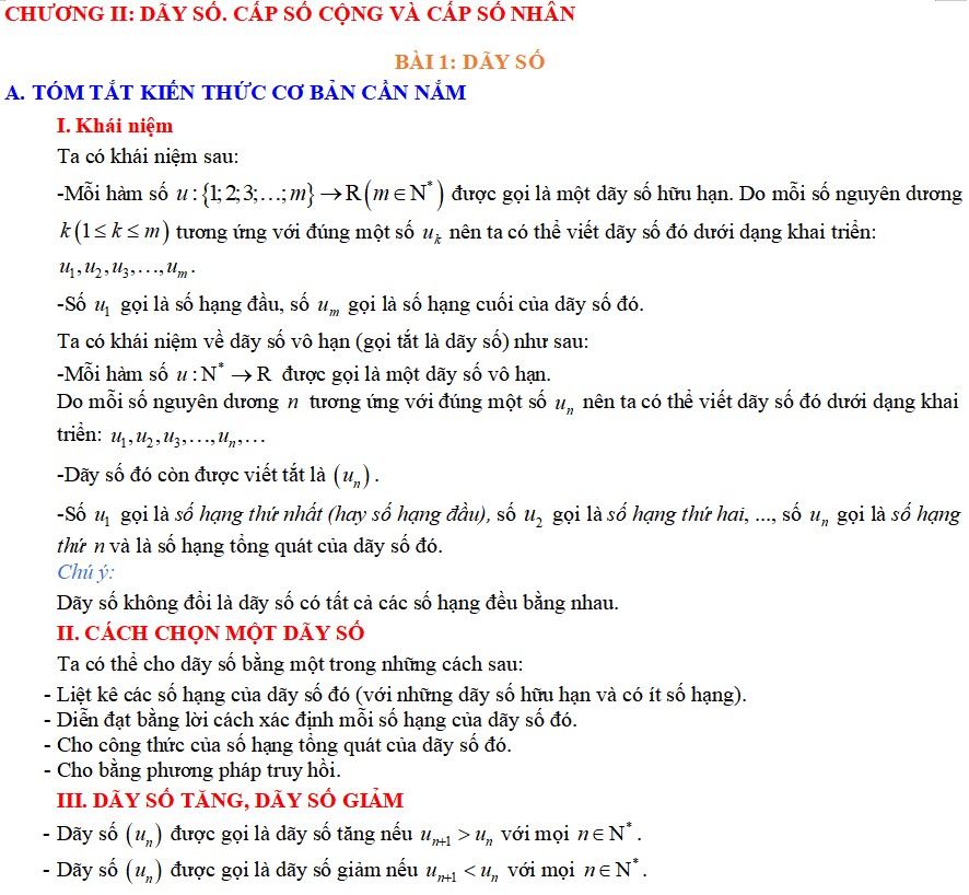Nội dung giáo án dạy thêm môn Toán lớp 11 Cánh Diều